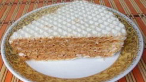 крем для вафельных коржей