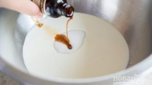 крем из взбитых сливок