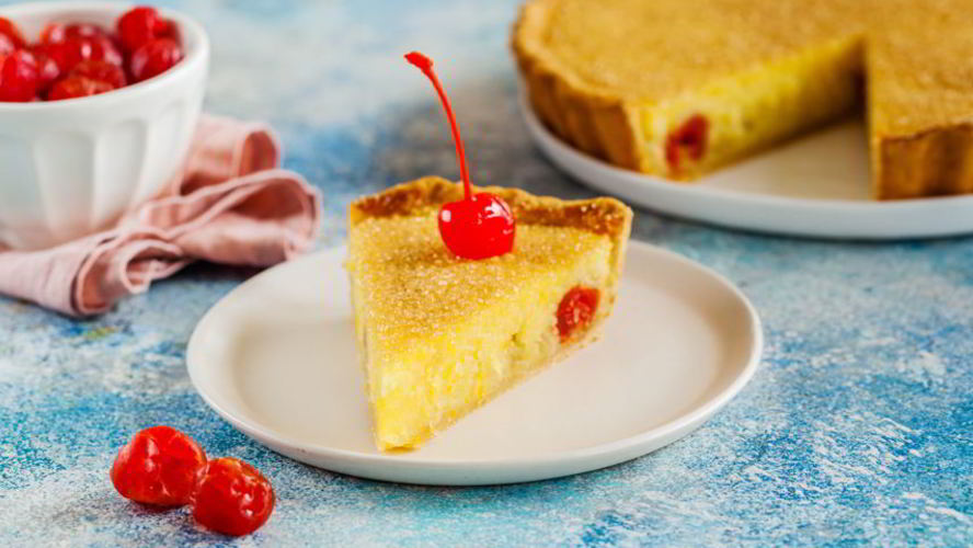 Рецепт кростаты с кремом из манной крупы