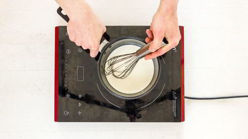 кростата с кремом из манной крупы