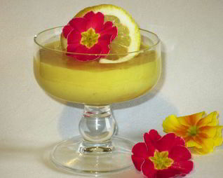 Лимонный заварной крем