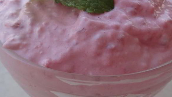 Рецепт Малинового крема