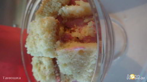 малиновый крем