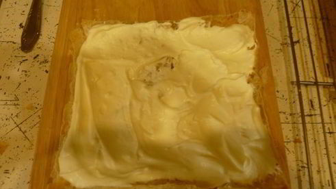 мильфей со сливочным кремом