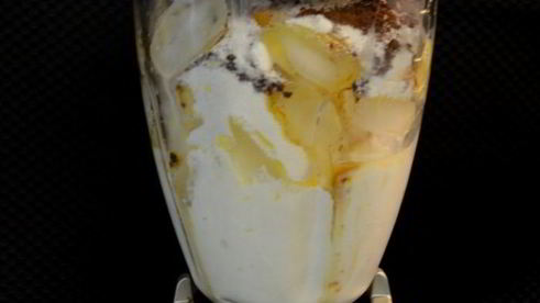 морозно-ванильный кремовый кофе