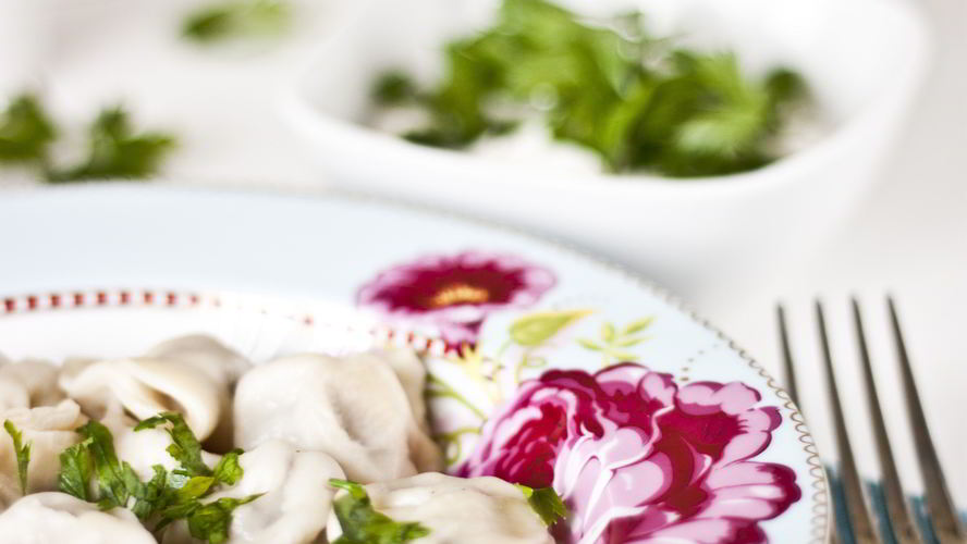 Рецепт пельменей с рыбой и кремом-фреш