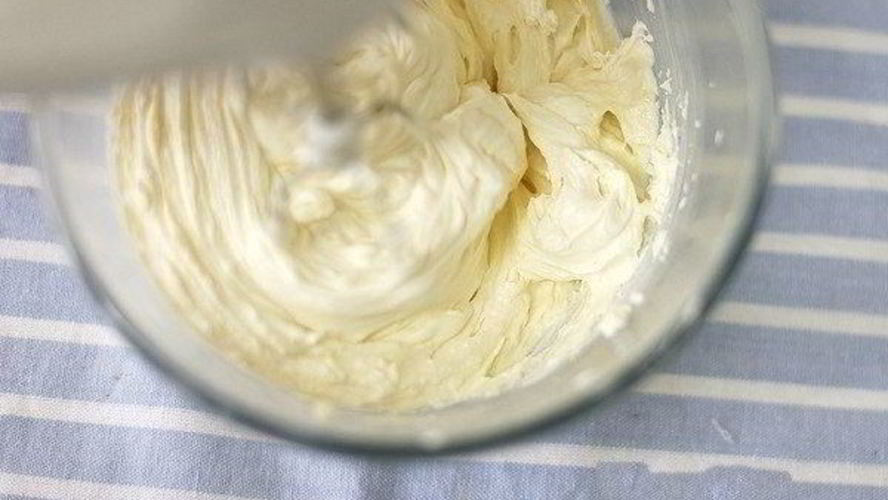 Рецепт простого творожного густого крема