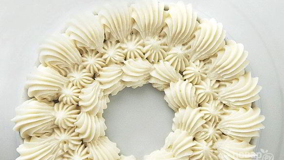Рецепт Сливочного крема для украшения торта