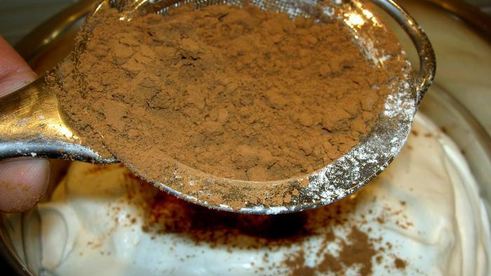 торт-купол с творожным кремом