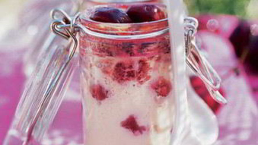 Рецепт вишневого крема с киршем