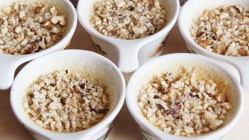 яблочный крем-брюле