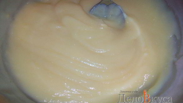 Рецепт Заварного крема на молоке