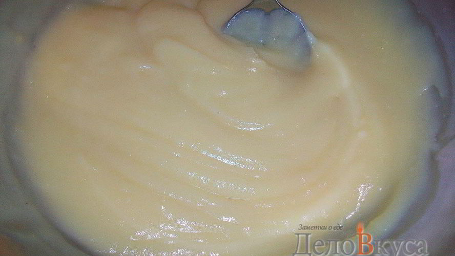Рецепт заварного крема на молоке
