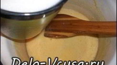 заварной крем на молоке