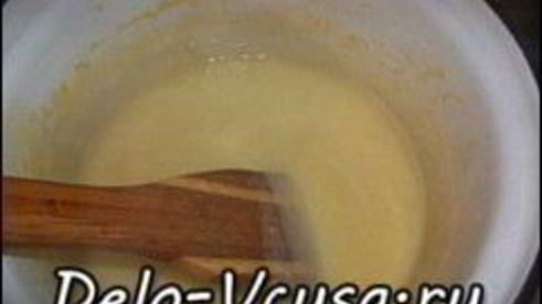 заварной крем на молоке