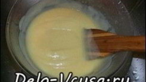 заварной крем на молоке