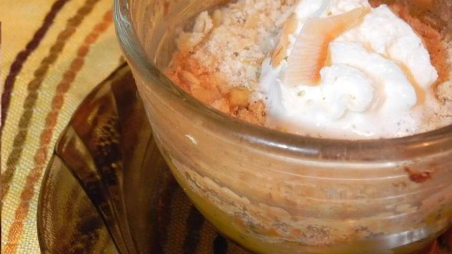 Рецепт мангового крамбля