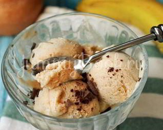 Банановое мороженое