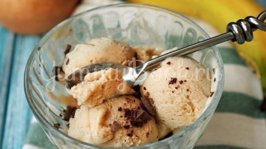 Рецепт бананового мороженого