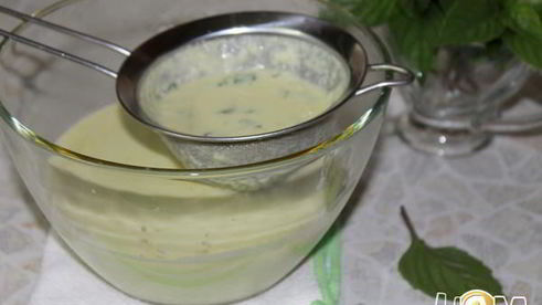 базиликовое мороженое