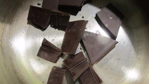 домашнее мороженое с шоколадом