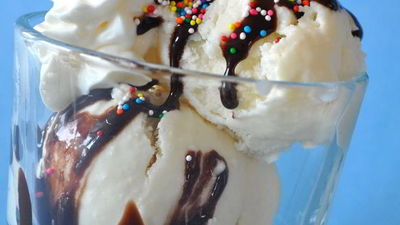 Рецепт Домашнего ванильного мороженого