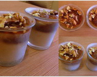 Двухцветное банановое мороженое