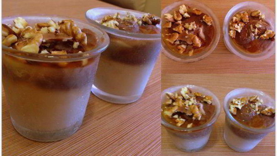 Рецепт двухцветного бананового мороженого