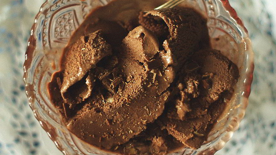 Рецепт итальянского шоколадного мороженого gelato