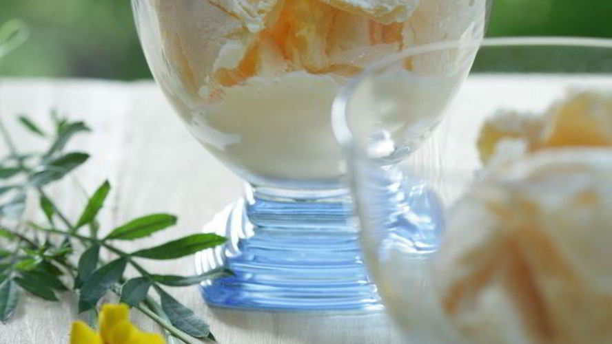 Рецепт карамельного мороженого