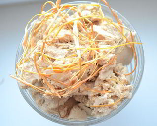 Кофейное мороженое с карамелью