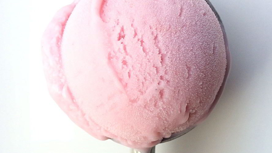 Рецепт кокосово-красносмородинового мороженого