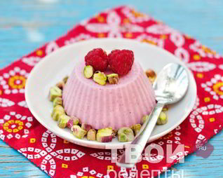 Кульфи с малиной — индийское мороженое