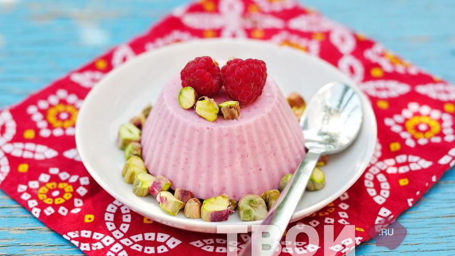 Рецепт кульфи с малиной — индийского мороженого