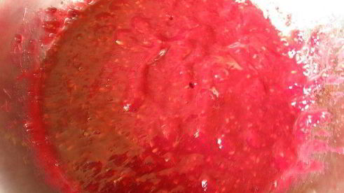 малиновое мороженое с маскарпоне