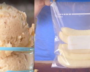 Мороженое из банана