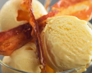 Мороженое из бекона