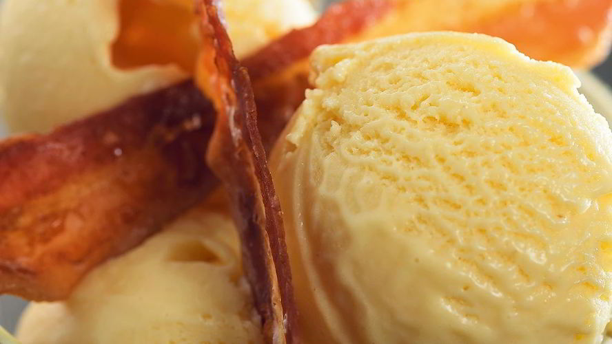 Рецепт мороженого из бекона
