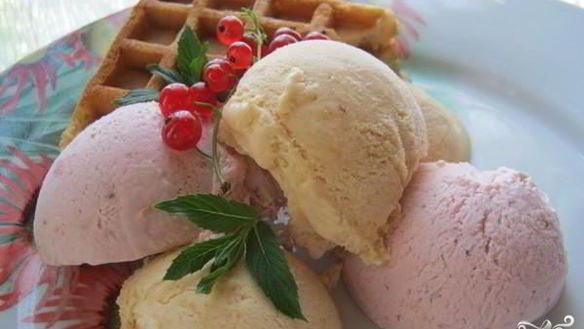 Рецепт Мороженого из сгущенки