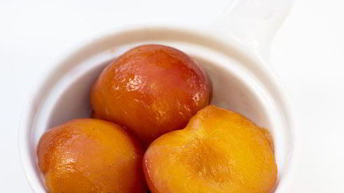 мороженое персик мельба