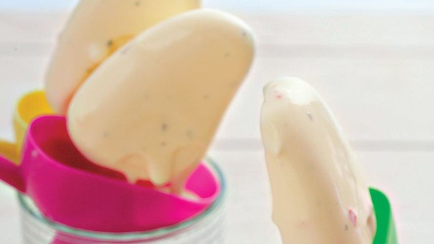 Рецепт мороженого с белым шоколадом, мятой и чили