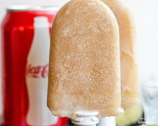 Мороженое с колой