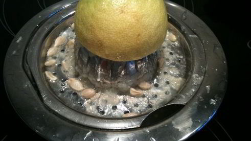 мороженое с лимонным соком