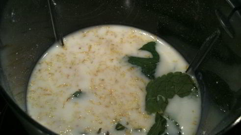 мороженое с лимонным соком