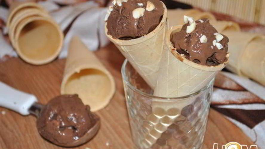 Рецепт мороженого шоколадна-кофейного