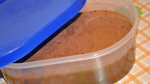 мороженое шоколадно-кофейное