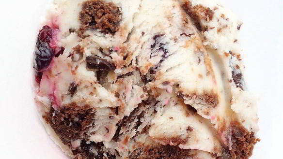 Рецепт Мороженого со вкусом торта Черный лес