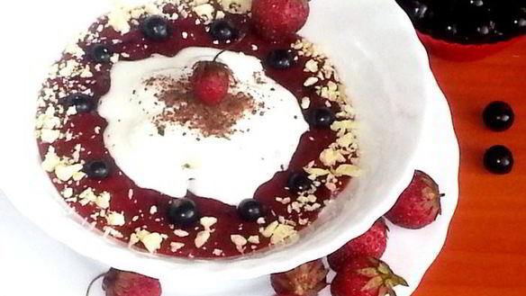 Рецепт Мороженого в ягодном раю