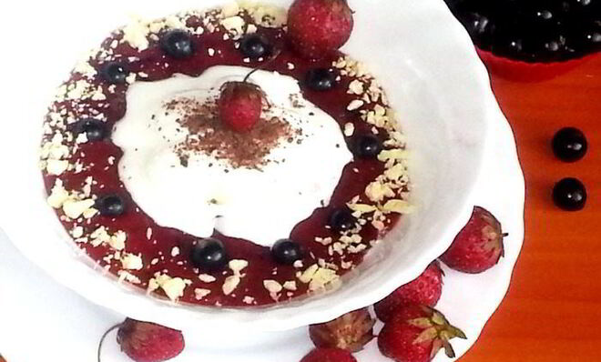 Мороженое в ягодном раю