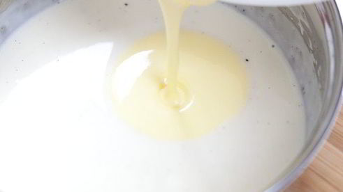 персиковое мороженое